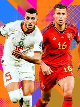 Round of 16: Morocco v Spain