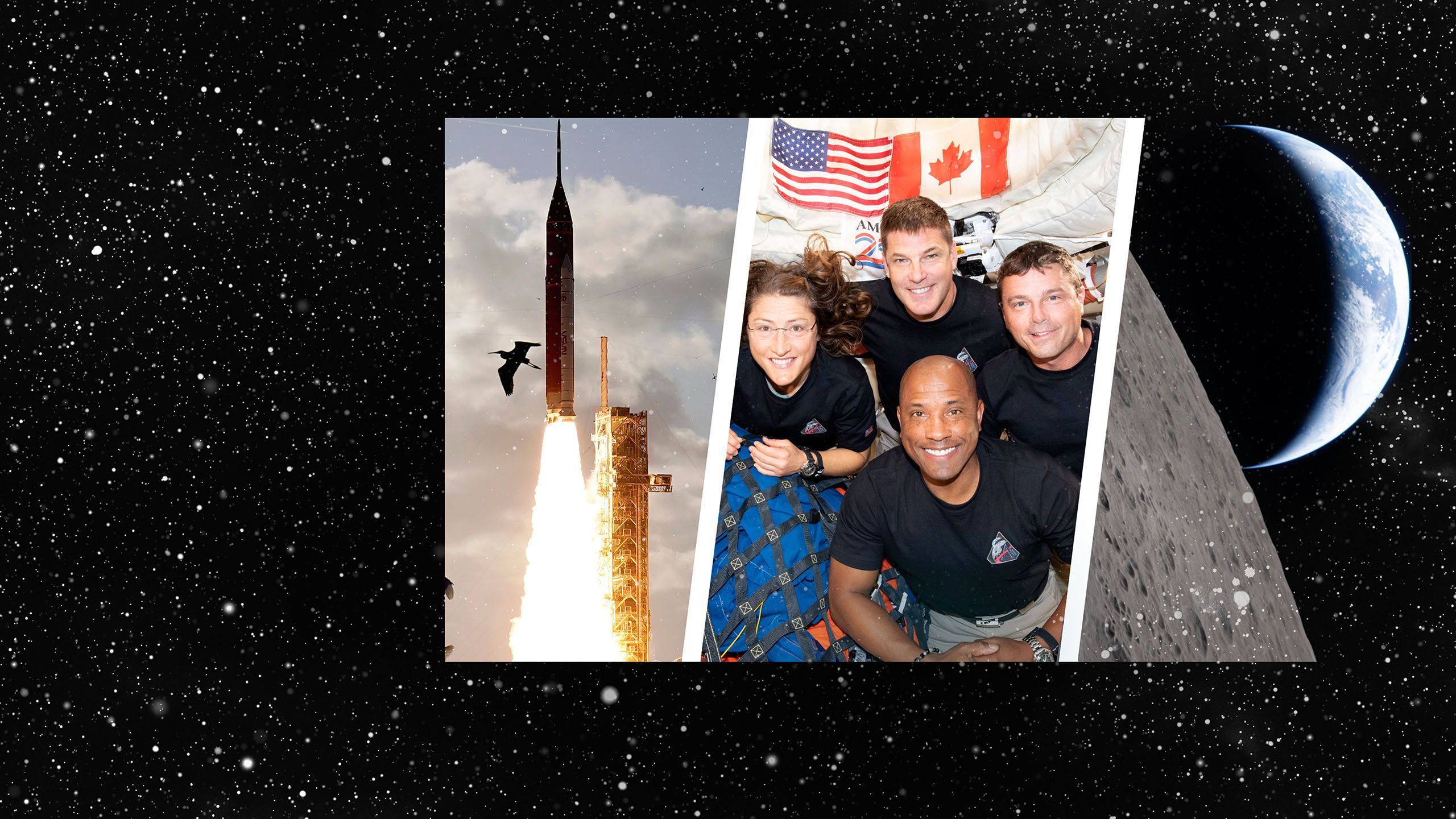 8m • From launch to lunar flyby, relive historic moments from humanity's trip around the Moon.